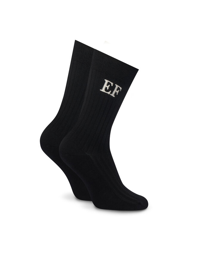 Elisabetta Franchi Lange Socken Elisabetta Franchi CZ-11A-67E2 Schwarz