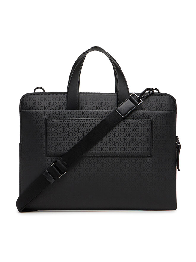 Calvin Klein Taška na laptop Calvin Klein Ck Sleek 2G Laptop Bag Mono K50K512938 Čierna