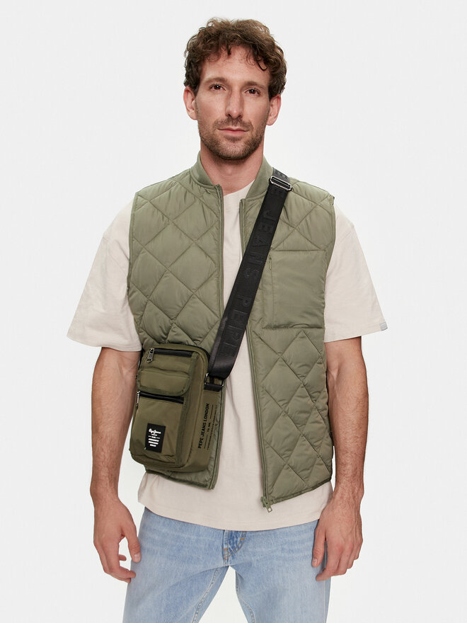 Pepe Jeans Válltáska Pepe Jeans Connor Core PM030830 Khaki