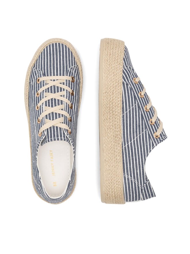 Jenny Fairy Sneakers aus Stoff Jenny Fairy EMMA WSK1576-05 Dunkelblau