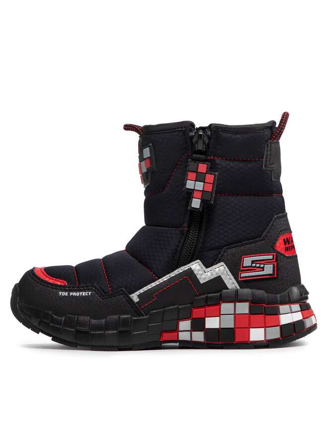 Skechers Schneeschuhe Skechers Cuboforce 402198L/BKRD Schwarz