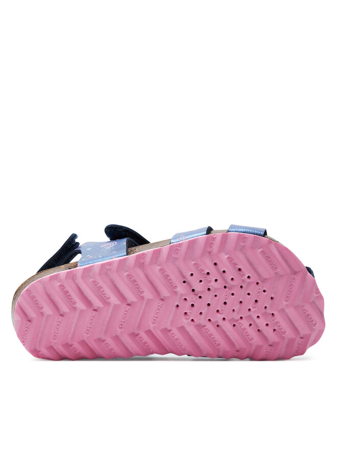 Geox Fille B Sandal Chalki Girl - Sandales Enfant Authentiques Et Confortables