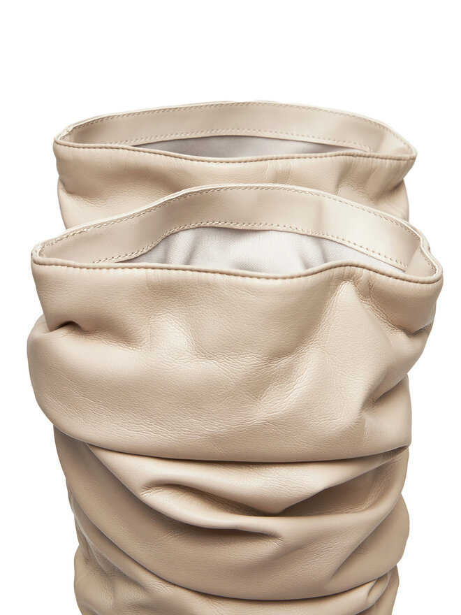 Steve Madden Μπότες Steve Madden Schmooze SM11003453 Εκρού