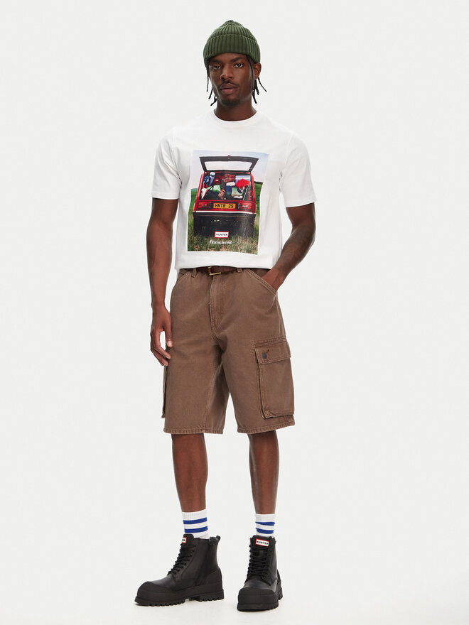 Hunter Hunter T-shirt Tomi Grapphic HARM0037251 Bijela Regular Fit