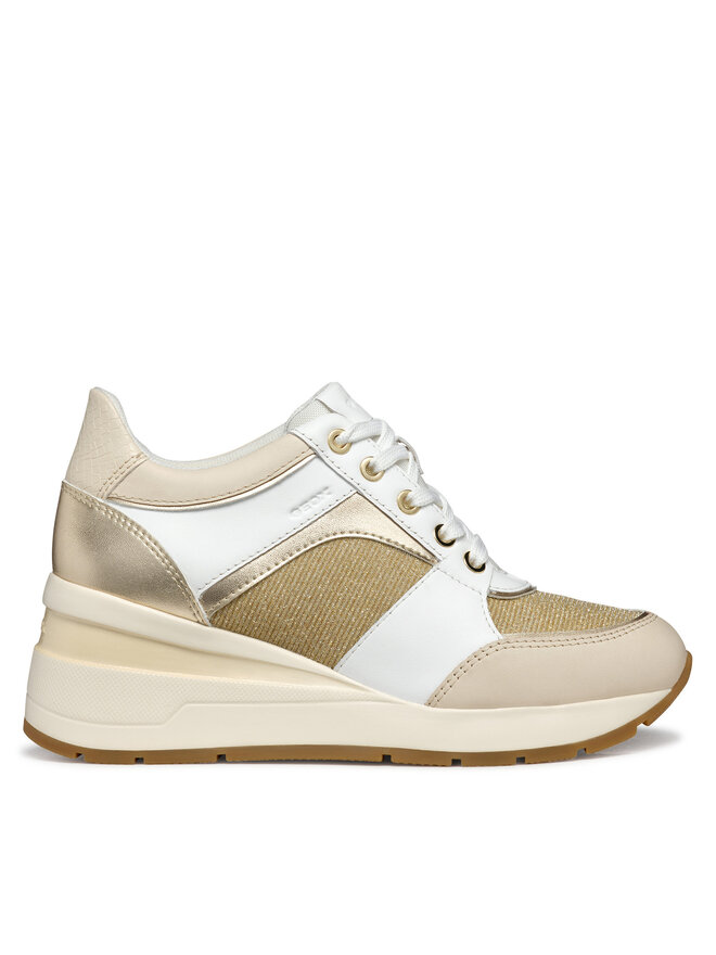 Geox Sneakersy Geox D Zosma D558LA 085LY C1327 Zlatá