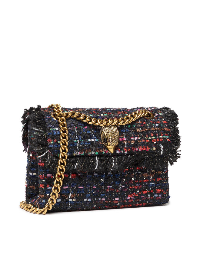 Kurt Geiger Torebka Kurt Geiger Tweed Mini Kensington X 1802255609 Czarny