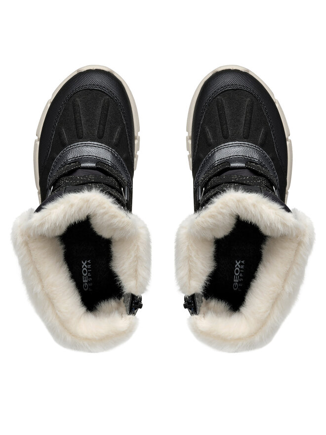 Geox Μπότες Χιονιού Geox J Flexyper Girl B Ab J46APA 0AU50 C9B1P M Μαύρο