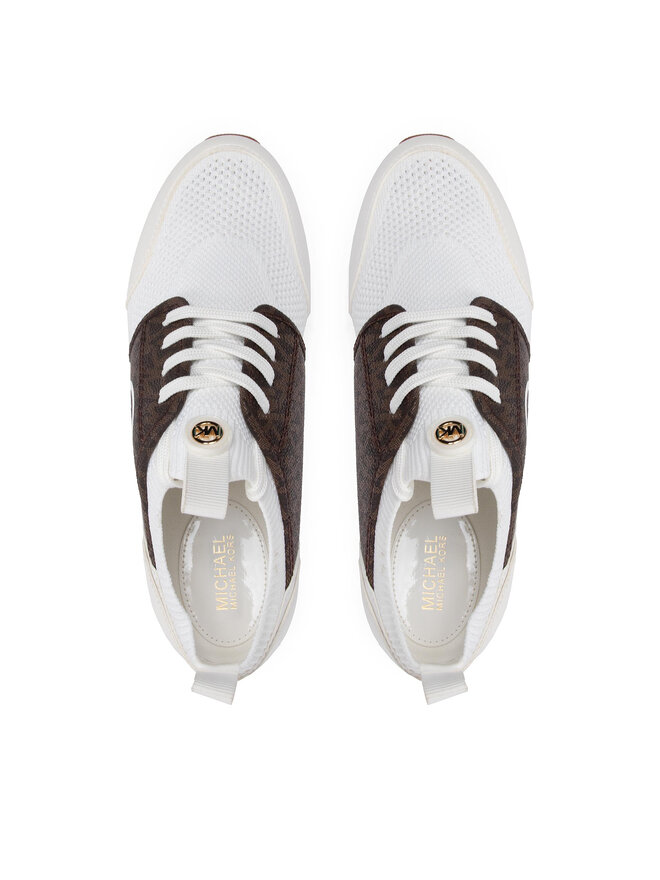 MICHAEL Michael Kors Сникърси MICHAEL Michael Kors Dash Knit Trainer 43T2DAFS4D Бял
