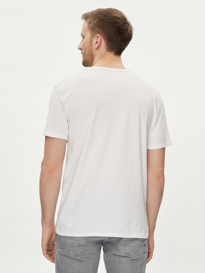 Tommy Hilfiger Tommy Hilfiger Σετ 3 T-Shirts UM0UM03137 Λευκό Regular Fit