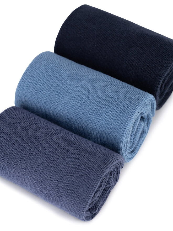 Sprandi Súprava 3 párov kotníkových ponožiek unisex Sprandi 0UB-004-AW24 (3-PACK) Modrá