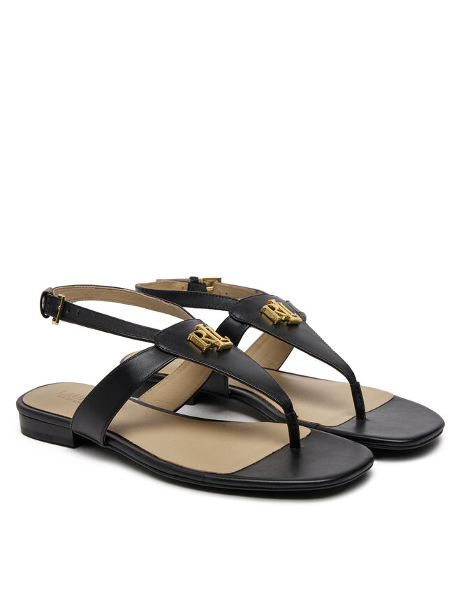 LAUREN RALPH LAUREN Sandále LAUREN RALPH LAUREN Everley 802959145001 Čierna