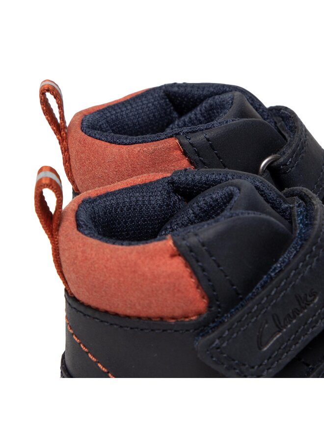 Clarks Botines planos Clarks Heath Strap T 261692667 Azul marino