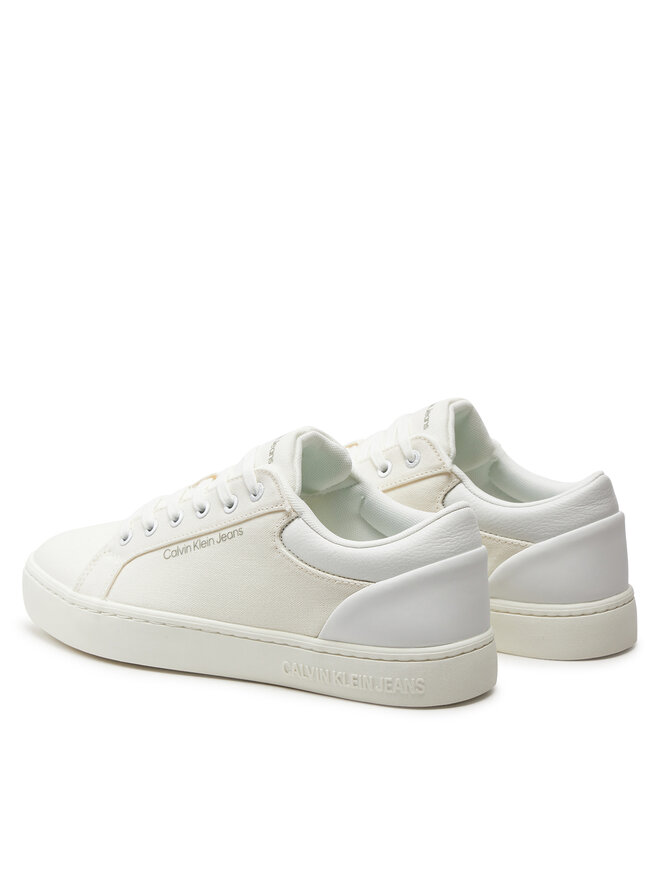 Calvin Klein Jeans Sneakersy Calvin Klein Jeans Classic Cupsole Low Lth In Dc YM0YM00976 Bílá