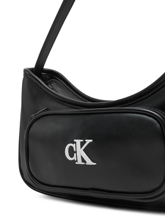 Calvin Klein Jeans Τσάντα Calvin Klein Jeans Ck Shoulder Bag IU0IU00696 Μαύρο