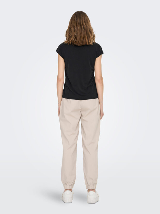 ONLY ONLY Póló Free 15287041 Fekete Regular Fit