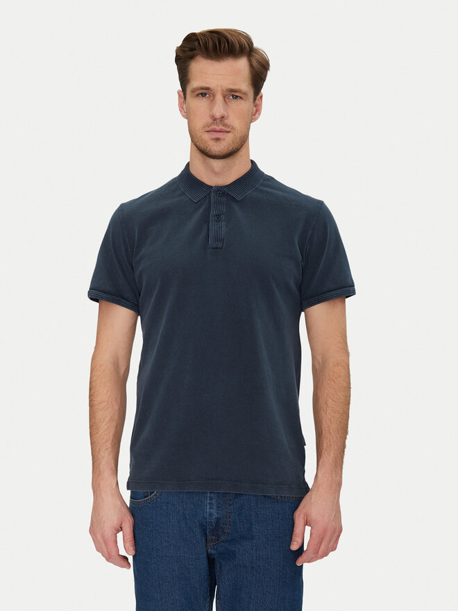 Blend Blend Polo 20717920 Tamnoplava Regular Fit