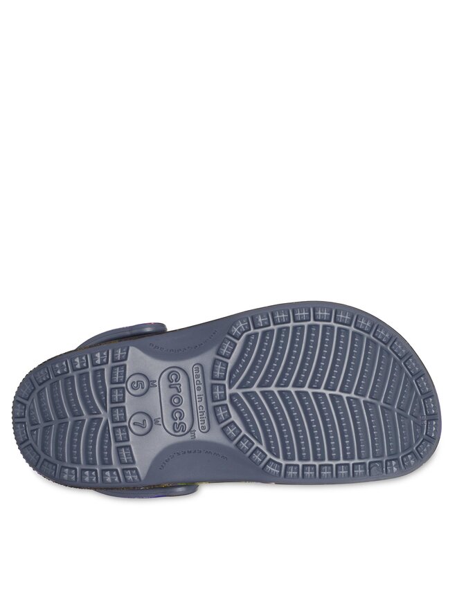 Crocs Şlapi Crocs Classic Meta Scape Clog 208455 Bleumarin