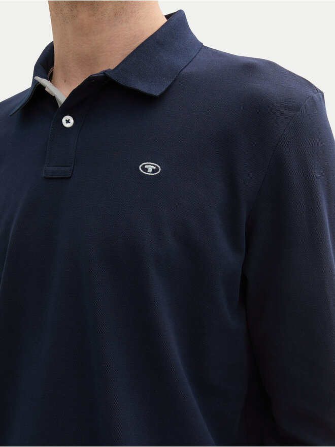 Tom Tailor Tom Tailor Polo majica 1043278 Mornarsko modra Regular Fit