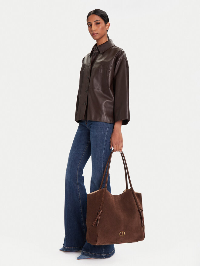 TWINSET Handtasche TWINSET 252TD8350 Braun