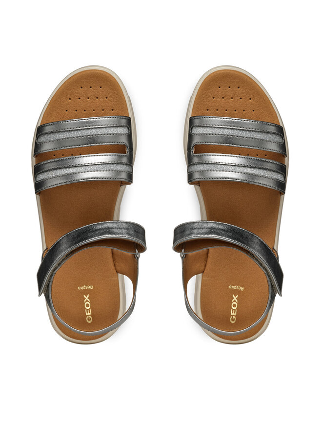 Geox Sandali Geox D Dandra D55NNE 0BNEW C1357 Grigio