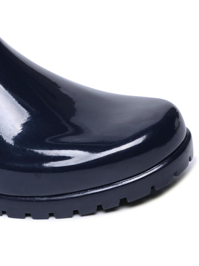 MICHAEL Michael Kors Gummistiefel MICHAEL Michael Kors Sidney Rainbootie 40F1SDFE5Q Dunkelblau