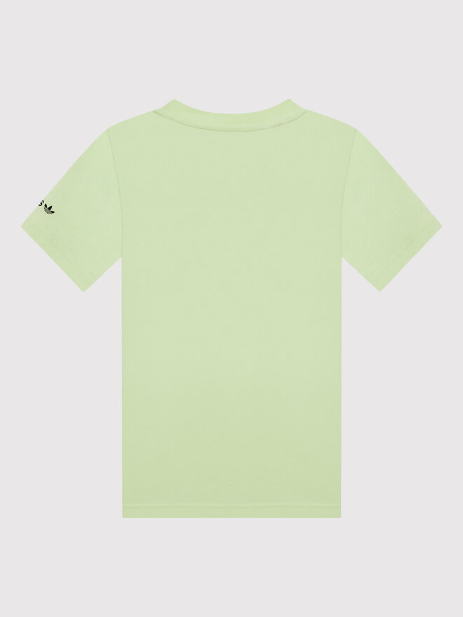 adidas adidas Marškinėliai Graphic Stoked Beach HF7434 Geltona Regular Fit