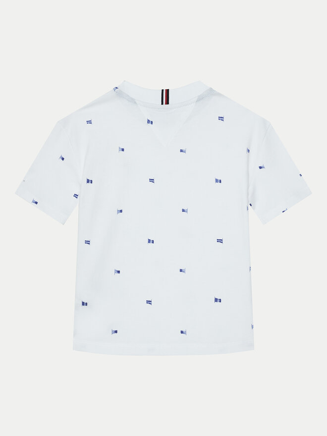 Tommy Hilfiger Tommy Hilfiger Marškinėliai KB0KB09353 S Balta Regular Fit
