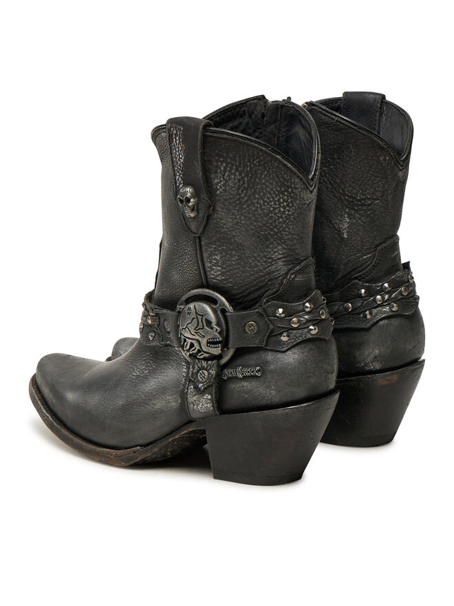 NEW ROCK Stivali texani NEW ROCK M-WSTM005-S1 Nero