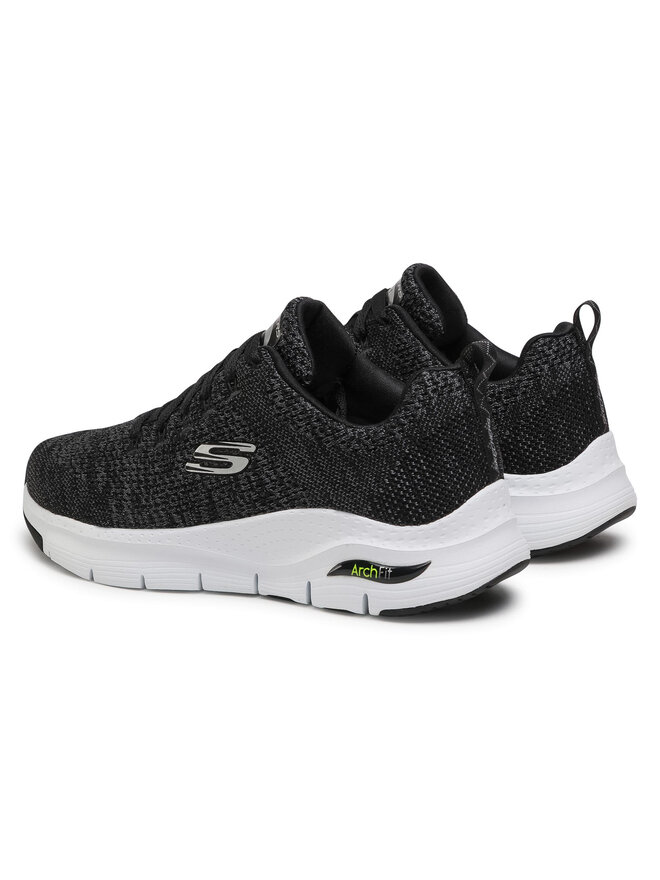 Skechers Sneakersy Skechers Paradyme 232041/BKW Čierna