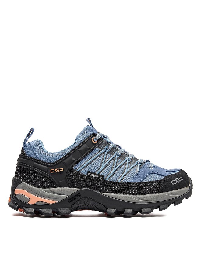CMP Trekking čevlji CMP Rigel Low Wmn Trekking Shoes Wp 3Q54456 Siva