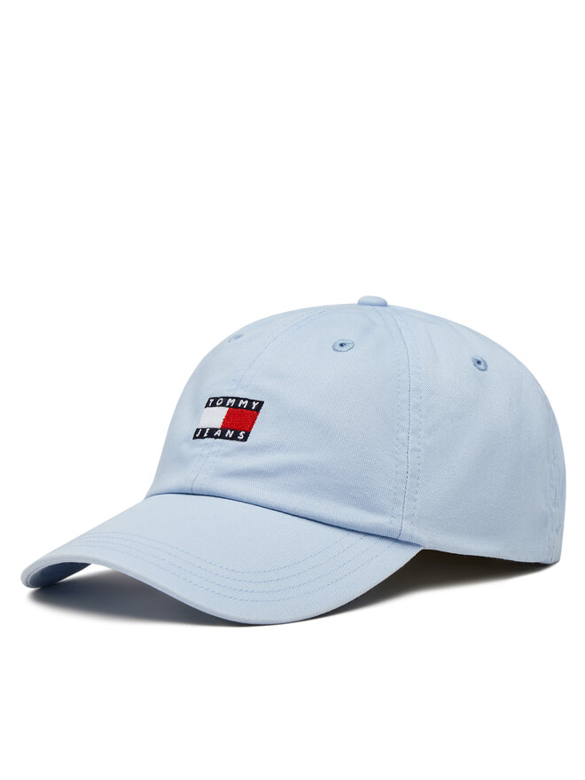 Tommy Jeans Czapka z daszkiem Tommy Jeans Tjw Heritage Cap AW0AW15848 Błękitny