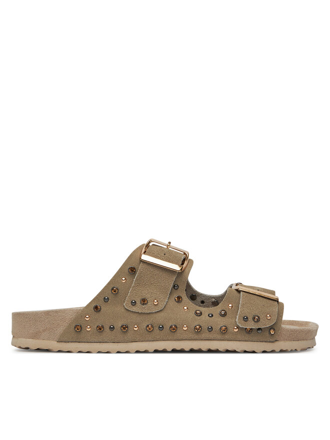 DeeZee Papucs DeeZee MXCR-203 Bézs