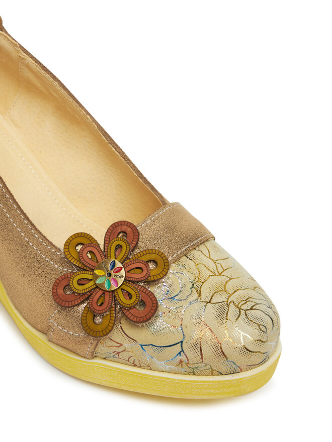 Laura Vita Zapatos hasta el tobillo Laura Vita Reyano 55 Oro