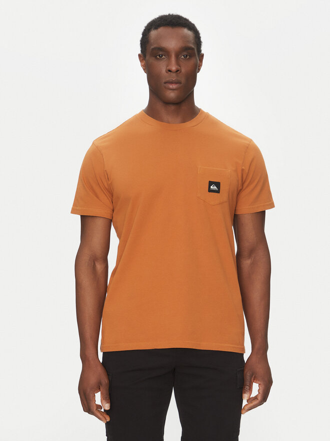 Quiksilver Quiksilver Majica EQYZT08035 Rjava Regular Fit