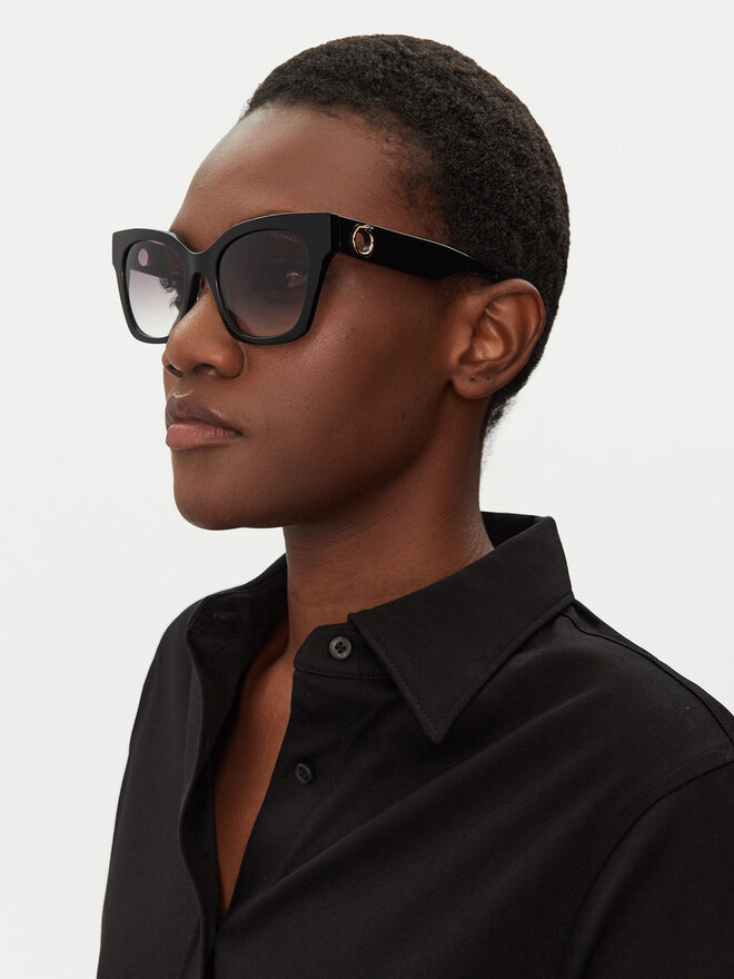 Trussardi Okulary przeciwsłoneczne Trussardi TSW9056 Czarny