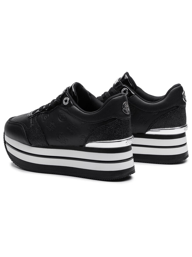 Guess Sneakers Guess Hinders3 FL7HN3 ELE12 Schwarz
