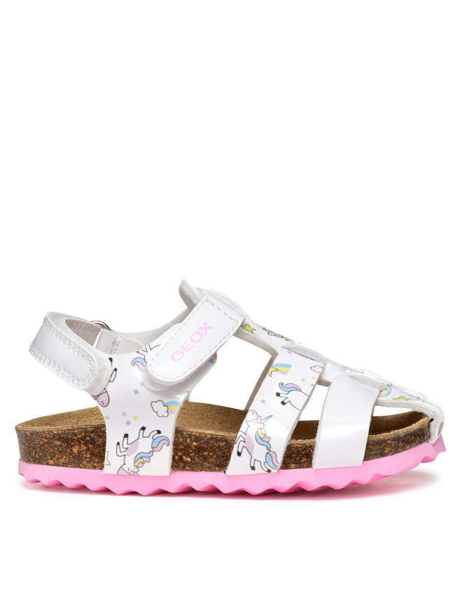 Geox Sandali Geox B Sandal Chalki B452RA 0FCHH C1000 M Bela