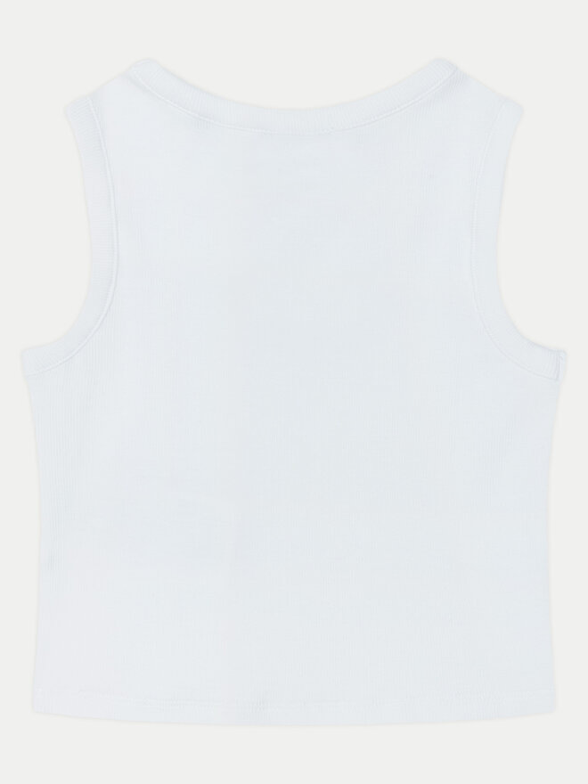 Guess Guess Τοπ J4YI16 KBZP4 Λευκό Regular Fit