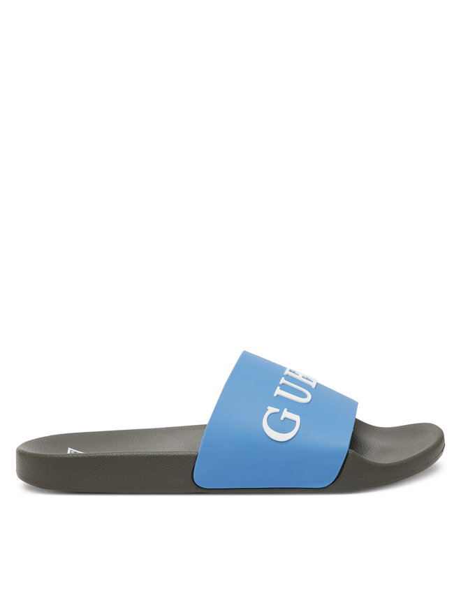 Guess Klapki Guess F5GZ06 BB00F Niebieski