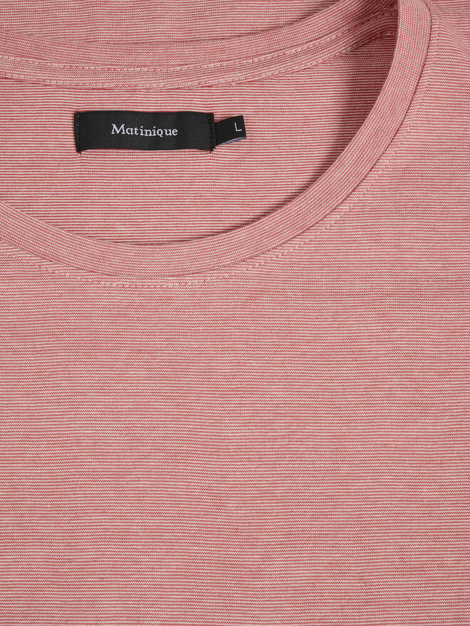 Matinique Matinique Marškinėliai 30203907 Rožinė Regular Fit