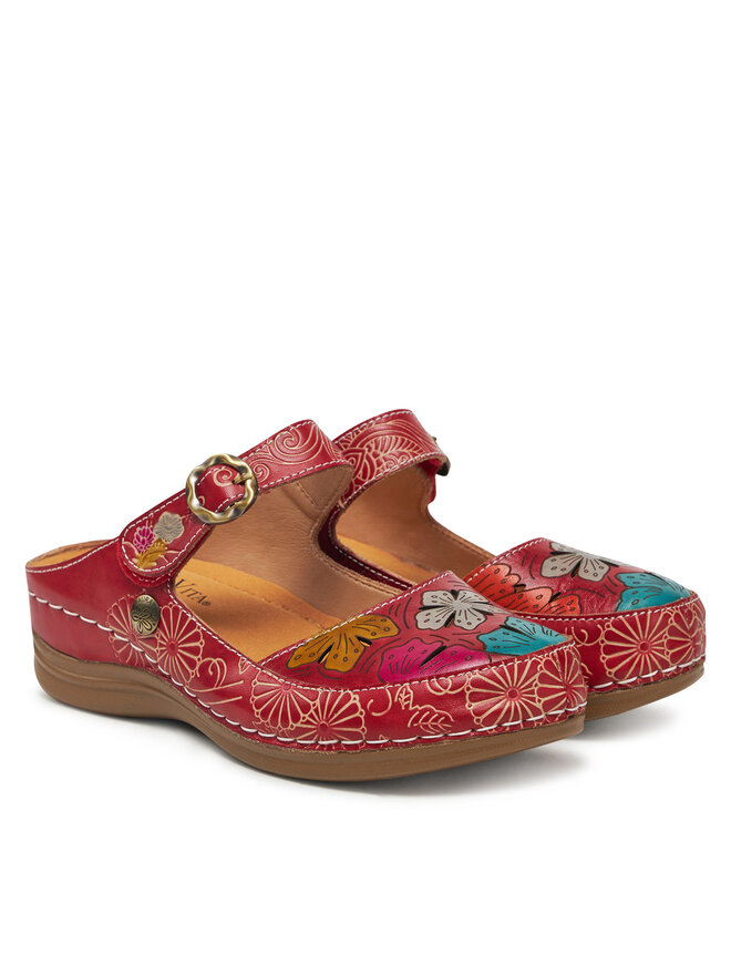 Laura Vita Chanclas Laura Vita Biscuit 13 Rojo