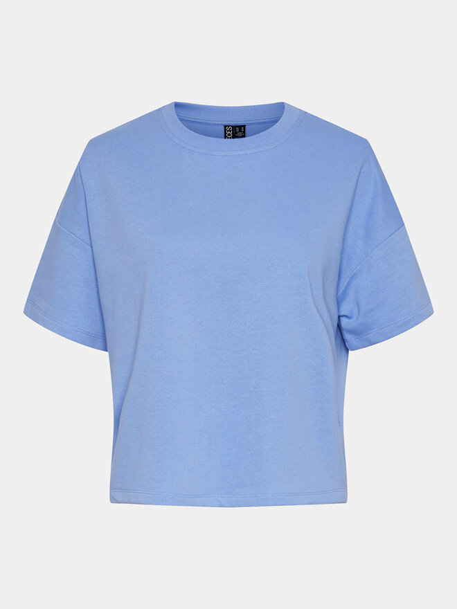 Pieces Pieces Футболка Chilli Summer 17118870 Голубий Loose Fit