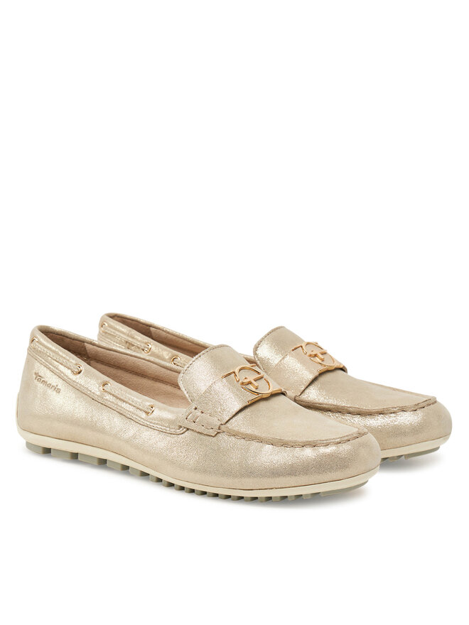 Tamaris Mokasíny Tamaris 1-24630-44 Zlatá