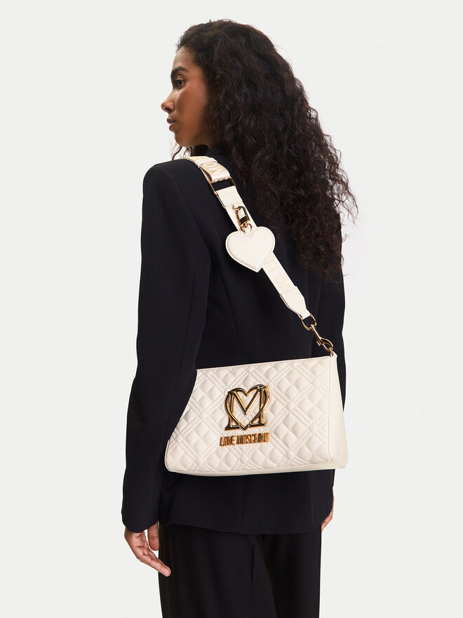 LOVE MOSCHINO Handtasche LOVE MOSCHINO JC4300PP0MK1211A Écru