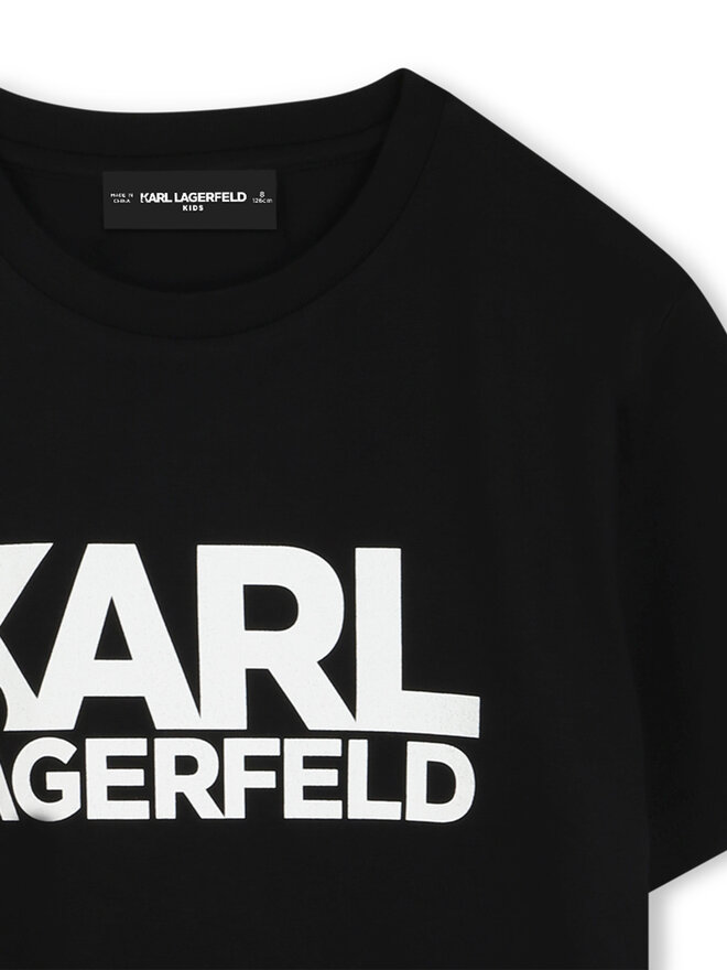 Karl Lagerfeld Kids Karl Lagerfeld Kids T-Shirt Z30435 M Schwarz Regular Fit