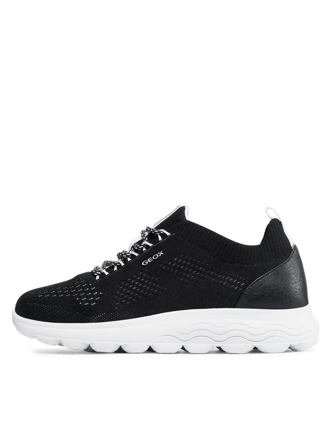 Geox Sneakersy Geox D Spherica A D15NUA 0006K C9999 Černá