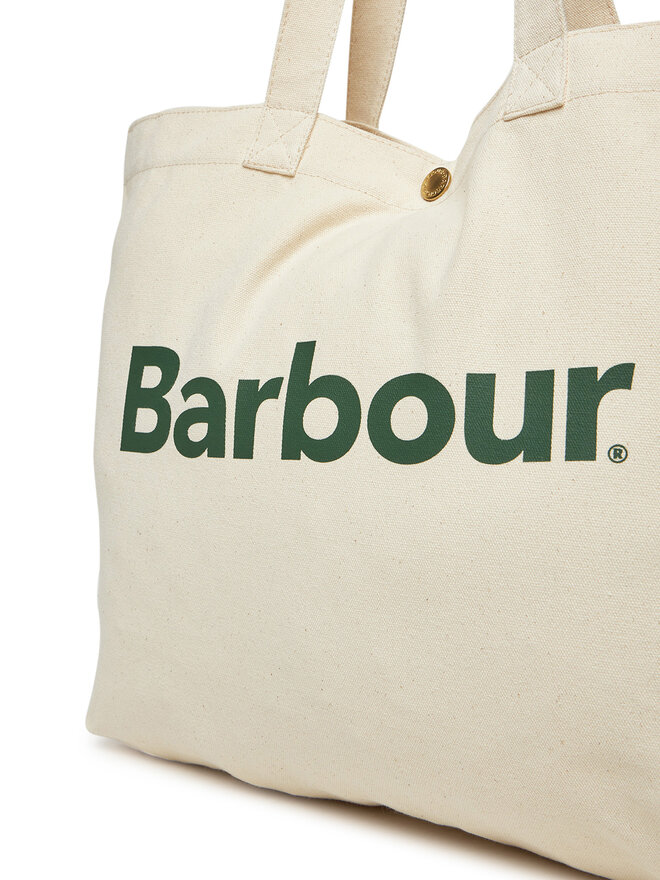 Barbour Táska Barbour Logo Tote Bag UBA0733GN71 Ekru
