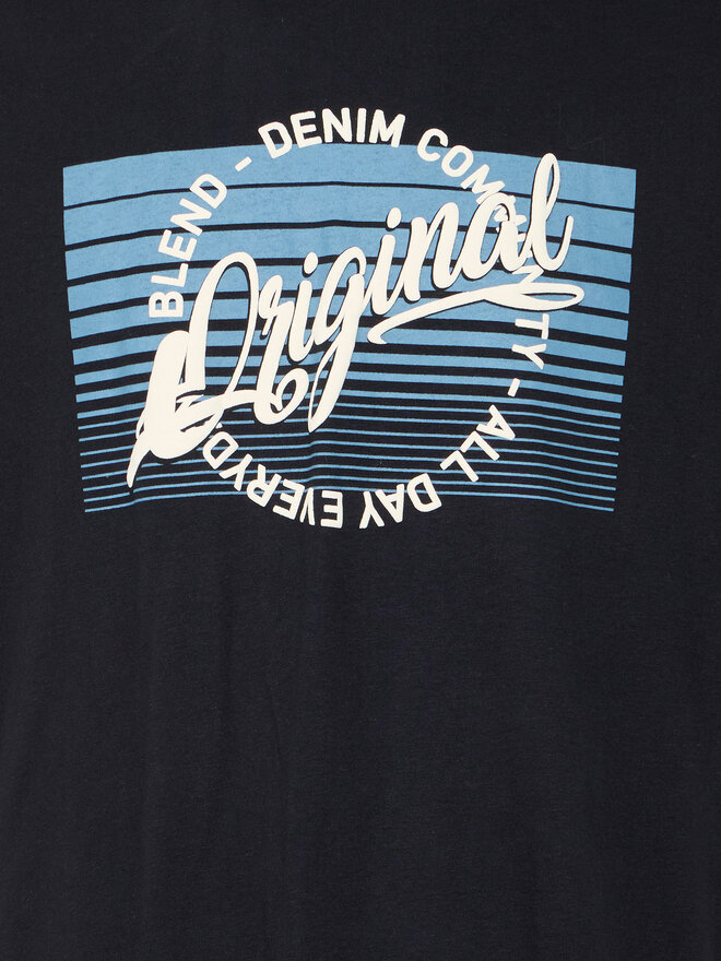 Blend Blend Póló 20717959 Fekete Regular Fit