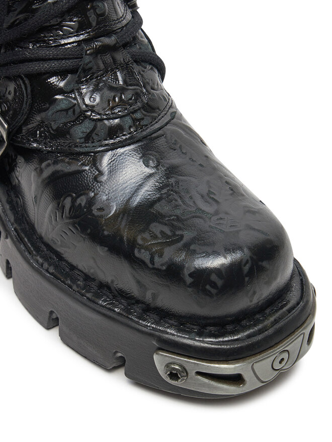 NEW ROCK Glany NEW ROCK M-391-S4 Czarny