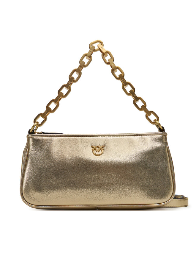 PINKO Сумка PINKO Half Moon Baguette Mini AI 25-26 PLTT 105069 A2O9 Золотий